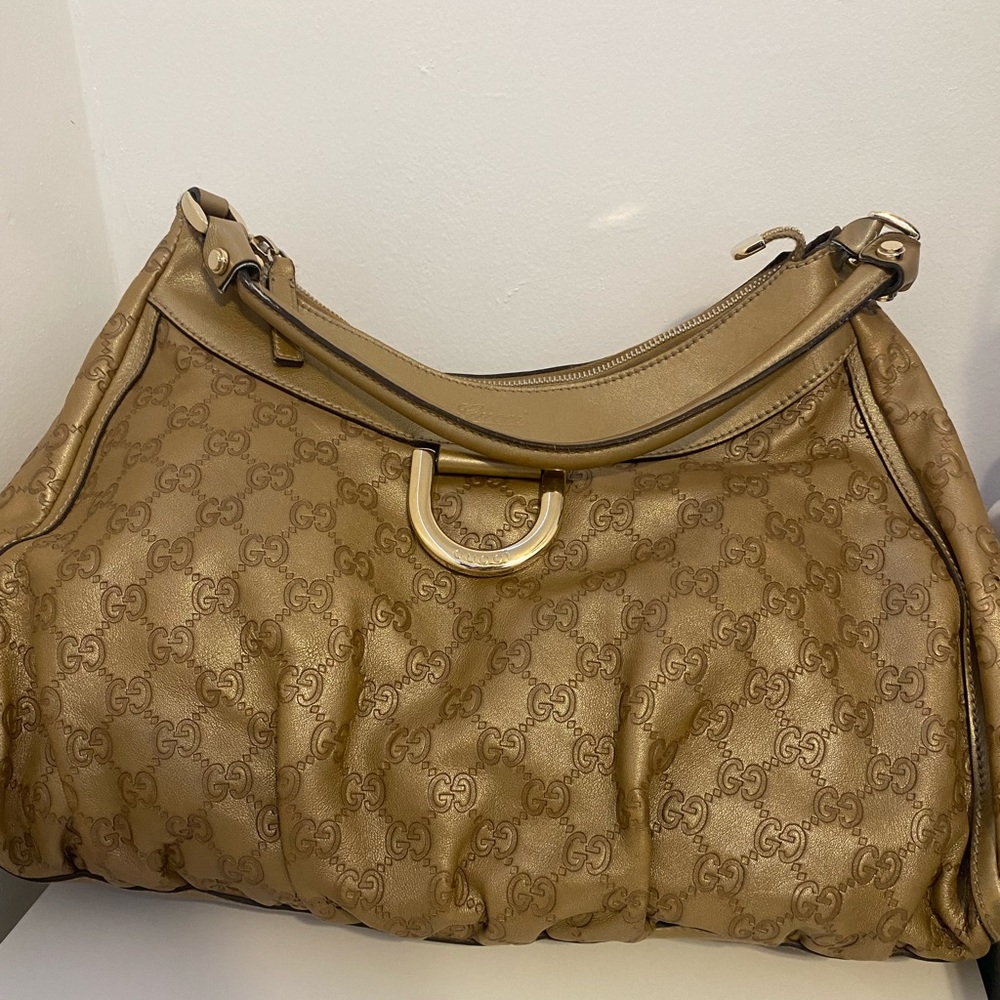 Gucci Abbey Crystal Shoulder Bag